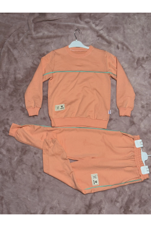 4-10 yaş kız çocuk pembe Armalı yeşilbiye detaylı alt üst ikili tak&hellip;