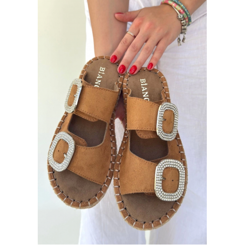 Hertas Vizon Nubuk Tokalı Terlik Hertas Vizon Nubuk Tokalı Terlik