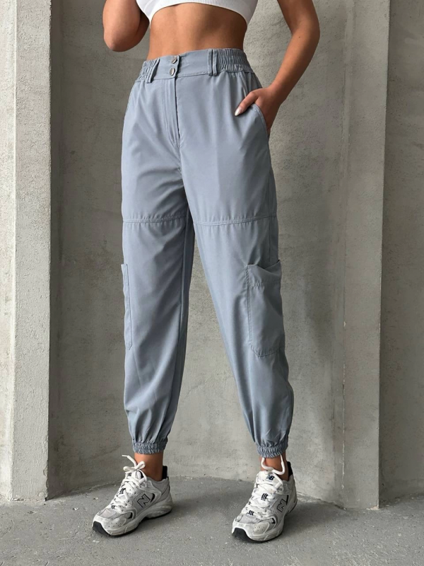 Jogger lastik paça pantolon&hellip;