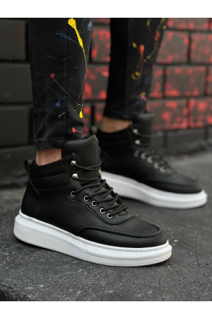 KB-0994  Kuback  Siyah Cilt  Yüksek Taban  Erkek Bilek Bot&hellip;