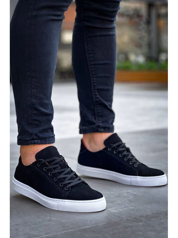 KB-122   Kuback Siyah Süet Yüksek Taban Bağcıklı Günlük Erkek Ayakk&hellip;