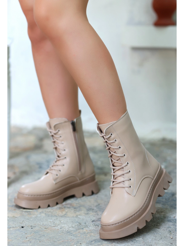 Orge Nude Cilt Bağcıklı Bot&hellip;