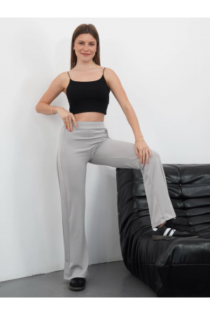 Yandan katlamalı pantolon Gri&hellip;