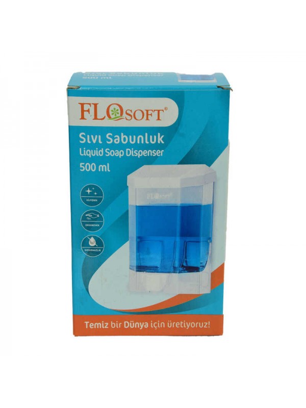 Sıvı Sabunluk ve Şampuan Makinası Şeffaf Renk 500 ML Hacimli&hellip;