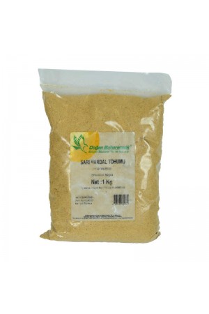 Hardal Tohumu Öğütülmüş Doğal Sarı 1000 Gr Paket&hellip;