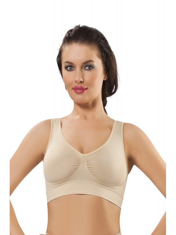 Ten Dikişsiz Kadın Pedli Sütyen Korse&hellip;