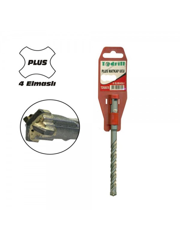 TD50620 20X600 Sds Plus 4 Elmaslı Matkap Ucu&hellip;