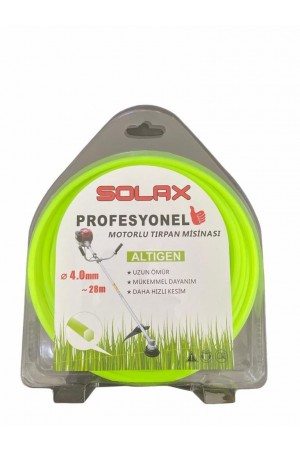 Solax Altıgen Tırpan Misinası 4 mm 28 Metre&hellip;