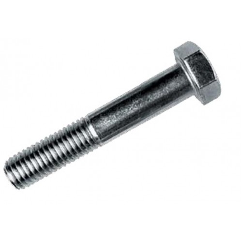 M6X100 Civata Beyaz Yarım Paso 10 Adet