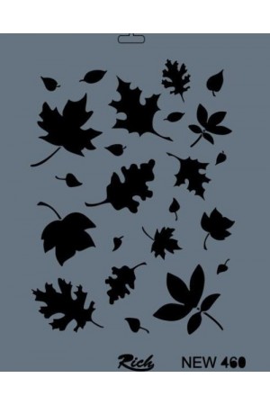 Rich New Seri N-460 Stencil 35x25 cm&hellip;