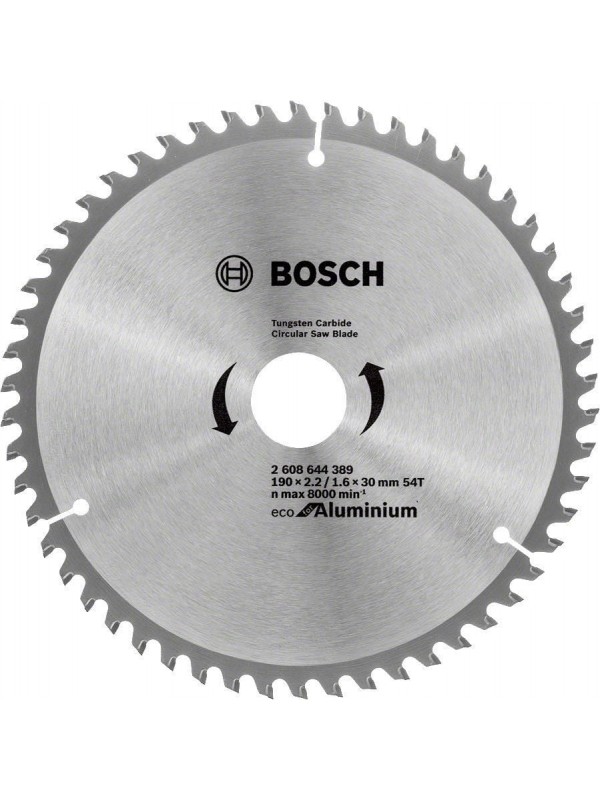 Alüminyum Daire Testere Bıçağı 190x30 mm 54 Diş&hellip;