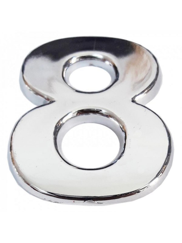 Cemax Krom Yapışkanlı 8 Rakamı 5 cm&hellip;