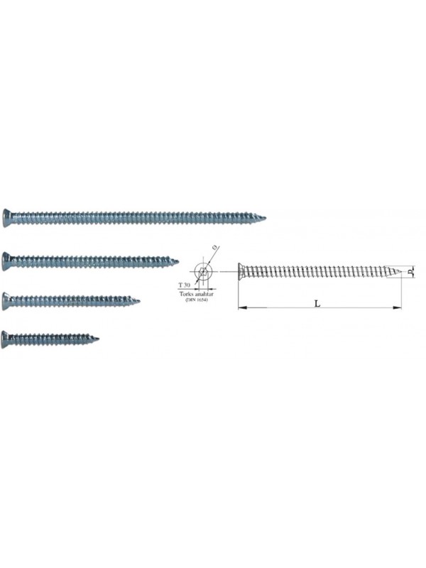 Buldex Vida 7,5X180 Dubelsiz Vida 18 cm 10 Adet&hellip;