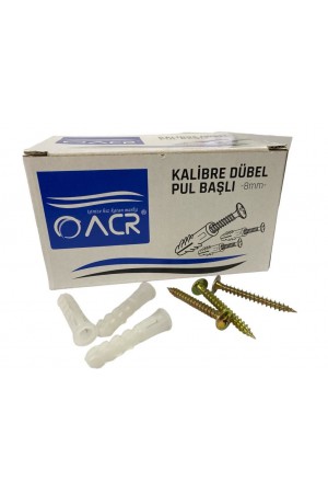 ACR 8 mm Kalibre Dubel 100 Adet&hellip;