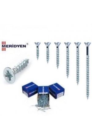 Meridyen Sunta Vidası 6X50 (50 Adet)&hellip;