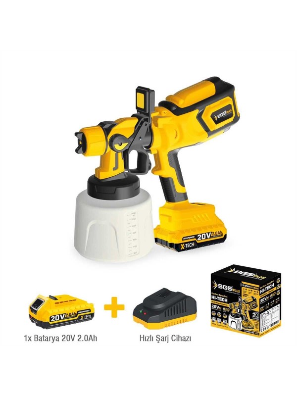 5460 Akülü Boya Tabancası 1X2.0 Akülü&hellip;