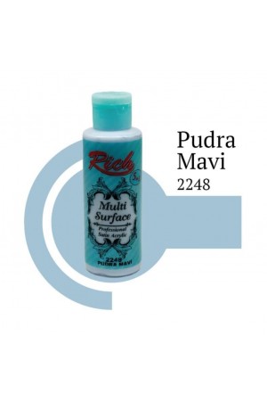 Riculti Surface 2248 Pudra Mavi Akrilik Boya 120 cc&hellip;