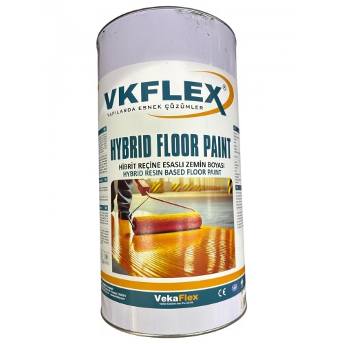 Vkflex Hybrid Floor Zemin Boyası 5 Kg  Beyaz