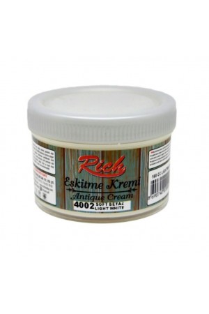Rich Eskitme Kremi 4002 Soft Beyaz 160 cc Antique Cream&hellip;