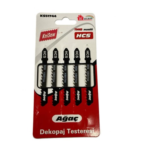 51744 Ahşap Testere Bıçağı 5 Parça