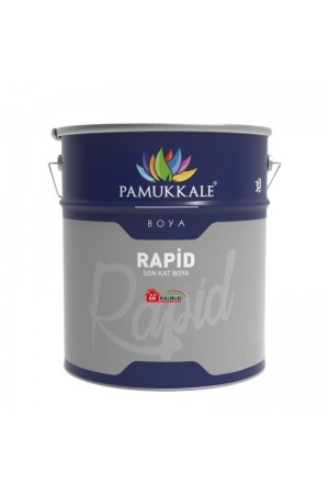 Pamukkale Rapid Endüstriyel Boya 2,5 Kg 9005 Mat Siyah&hellip;