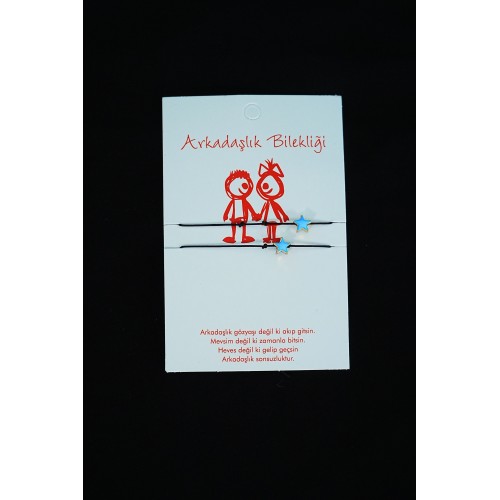 Arkadaş Şans Bilekliği Yıldız Model