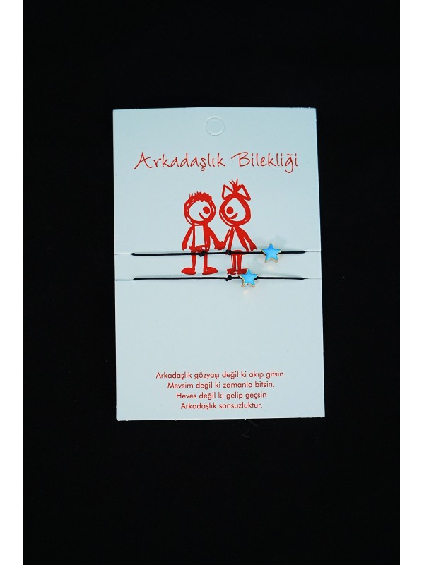 Arkadaş Şans Bilekliği Yıldız Model&hellip;