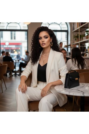 Gerçek Front Lace Tül Peruk / Afro Dalga / Doğal 50/55cm&hellip;