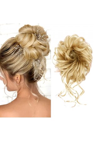 Saçlı Lastikli Kuyruklu Topuz Toka / Balköpüğü&hellip;