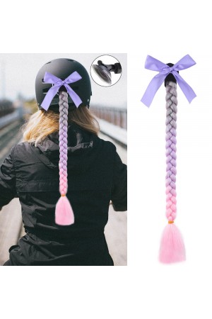 Motosiklet Kaskı Simli Örgülü At Kuyruğu / ACM06S&hellip;