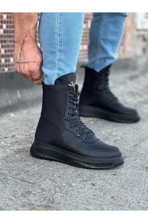 Kömür Cilt Uzun Bağcıklı Bot… Kömür Cilt Uzun Bağcıklı Bot…