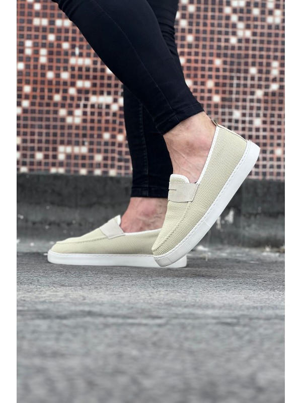 Bej Triko Babet Erkek Casual Ayakkabı&hellip;