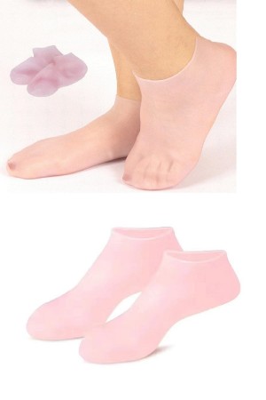 1 çift silikon jel topuk nemlendirici çorap ayak bakımı çatlama koruy… 1 çift silikon jel topuk nemlendirici çorap ayak bakımı çatlama koruy…