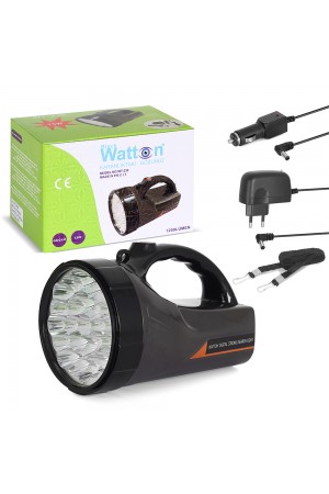1200 LÜMEN 25 LEDLİ EL FENERİ WATTON WT-239&hellip;