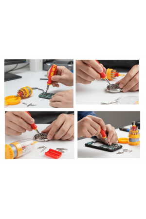 31 Parça Saatçi ve Telefoncu Onarım Tornavida Seti Hassas Tornavida Set&hellip;