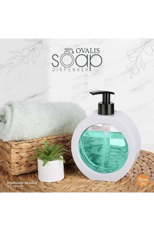 350 ML Tezgah Üstü Oval Banyo Mutfak Sıvı Sabunluk  Banyo Mutfak Bula�&hellip;