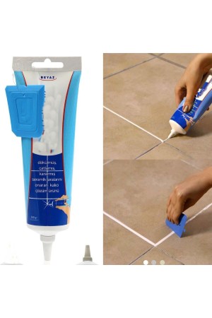 5 Adet Beyaz Derz Dolgusu - Lavabo Küvet Fayans Derzi kalemi 380gr Spatul&hellip;