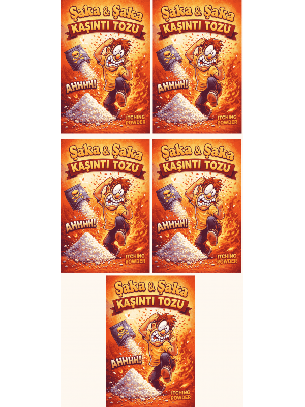 5 Adet Kaşıntı Tozu Şaka Kaşıntı Tozu Eğlence Şaka Amaçlı Toz&hellip;