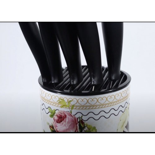 6 Parça Stantlı Şef Bıçak Seti 6 Parça Stantlı Şef Bıçak Seti