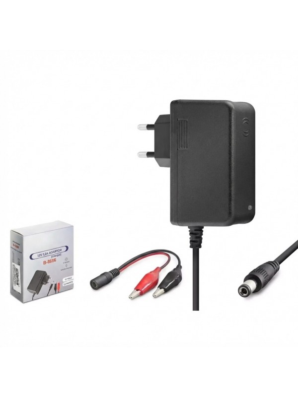 Akü Şarj 6V 1.2A 7.2W Krokodil Uç Akü Şarj Adaptörü… Akü Şarj 6V 1.2A 7.2W Krokodil Uç Akü Şarj Adaptörü…