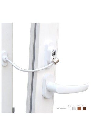 Anahtarlı Halatlı Pvc Kapı Pencere Emniyet Kilidi&hellip;