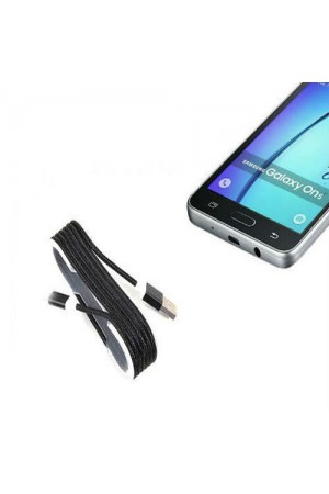 Android Örgü Şeklinde Renkli Çelik Şarj Data Kablosu - Siyah… Android Örgü Şeklinde Renkli Çelik Şarj Data Kablosu - Siyah…