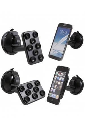 Araç İçi Telefon-Tablet-Navigasyon Tutucu-(8 Vantuzlu Döner Başlıkl�&hellip;