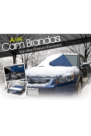 Araç Kar Buz Önleyici Büyük Boy Araç Ön Cam Brandası (150 cm x 70 c… Araç Kar Buz Önleyici Büyük Boy Araç Ön Cam Brandası (150 cm x 70 c…
