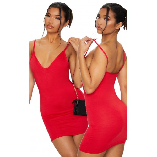 Askılı Mini Elbise Askılı Mini Elbise
