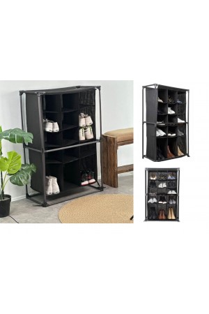 Ayakkabı Rafı - 15 Bölmeli Kumaş Ayakkabı Dolabı&hellip;