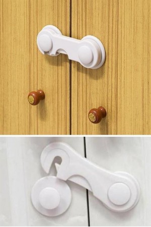 Bebek Çuk Güvenliği Çekmece ve Dolap İçin Kendiliğinde Yapışkanlą Bebek Çuk Güvenliği Çekmece ve Dolap İçin Kendiliğinde Yapışkanlą