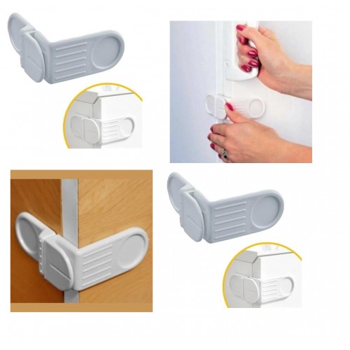 Bebek Çuk Güvenlik Çekmece ve Dolap İçin Kendiliğinde Yapışkanlı Vidasız Köşe Kapak Kilidi Bebek Çuk Güvenlik Çekmece ve Dolap İçin Kendiliğinde Yapışkanlı Vidasız Köşe Kapak Kilidi