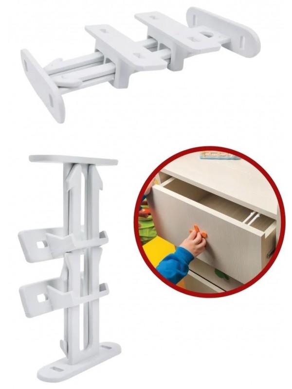 Bebek Çuk Koruma Kilidi - Dolap Çekmece Kilidi Sürgülü Kilit&hellip;