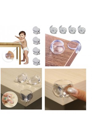 Bebek Çuk Yumuşak ve Esnek Dairesel Şeffaf Yapışkanlı Güvenlik KöŅ Bebek Çuk Yumuşak ve Esnek Dairesel Şeffaf Yapışkanlı Güvenlik KöŅ